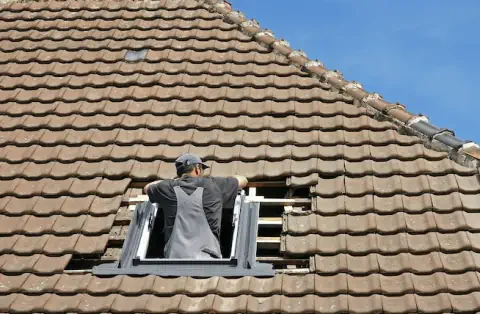 Pose de velux - Brunémont